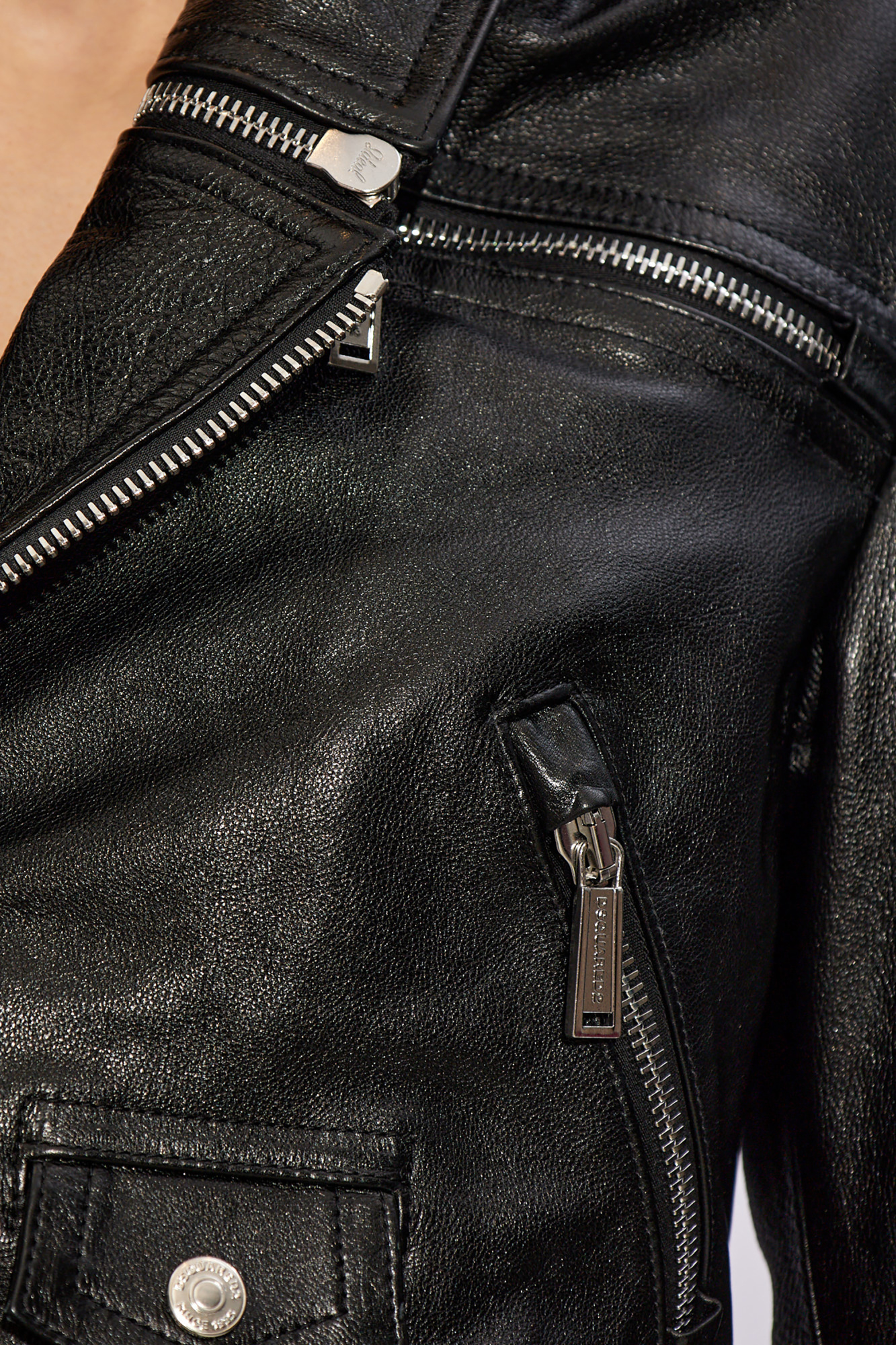 Dsquared2 Leather jacket | Women's Clothing | Vitkac